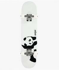 enjoi Kids Whitey Panda 6.75" Soft Top Skateboard Complete