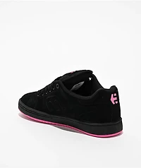 etnies Callicut Black & Pink Skate Shoes