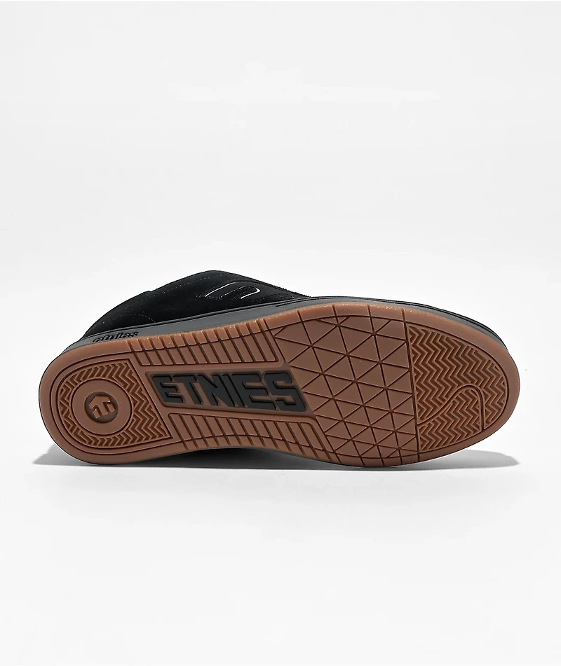 etnies Callicut White & Black Skate Shoes