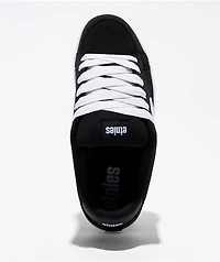 etnies Kingpin 2K Black & White Skate Shoes