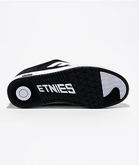 etnies Kingpin 2K Black & White Skate Shoes