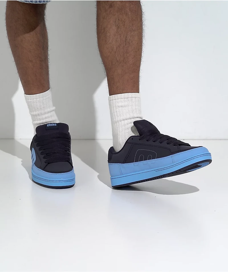 etnies Kingpin 2K Navy Blue Skate Shoes
