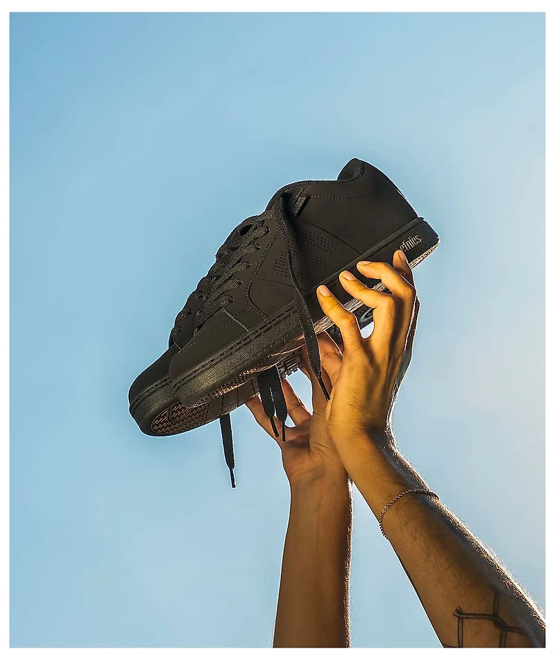 etnies Kingpin Black Skate Shoes