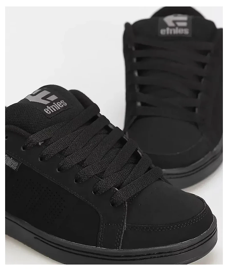 etnies Kingpin Black Skate Shoes