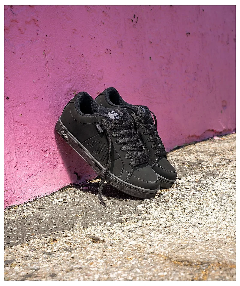 etnies Kingpin Black Skate Shoes