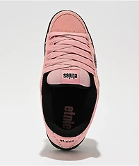 etnies Kingpin Pink & Black Skate Shoes