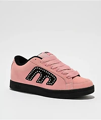 etnies Kingpin Pink & Black Skate Shoes