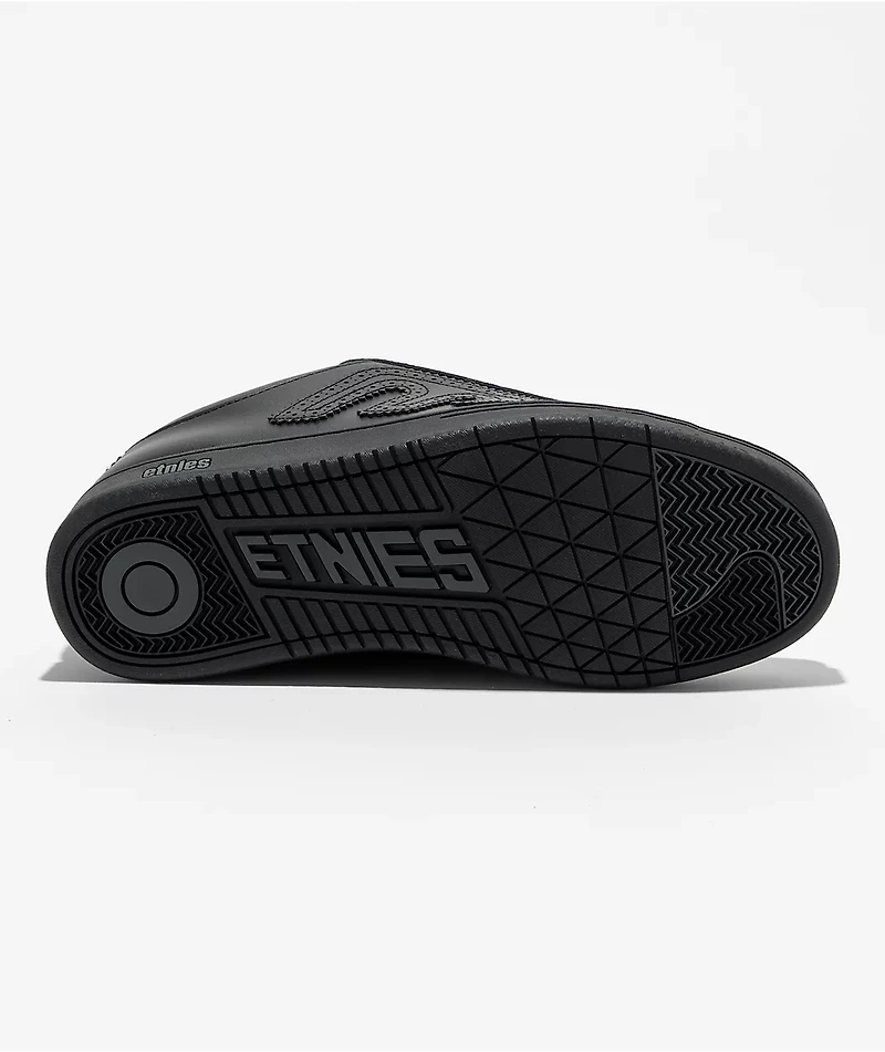 etnies Kingpin Wingtip Black Skate Shoes