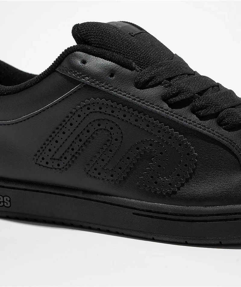 etnies Kingpin Wingtip Black Skate Shoes