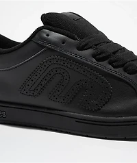etnies Kingpin Wingtip Black Skate Shoes