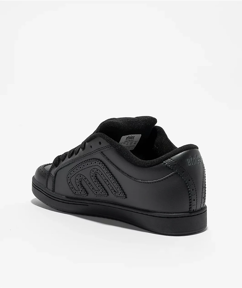 etnies Kingpin Wingtip Black Skate Shoes