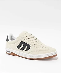 etnies Locut  White & Black Skate Shoes