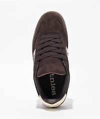 etnies Locut Brown & Bone Skate Shoes