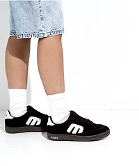 etnies Locut Brown & Bone Skate Shoes