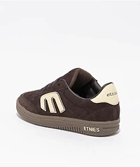 etnies Locut Brown & Bone Skate Shoes
