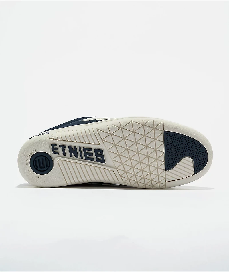 etnies Locut Indigo & White Skate Shoes