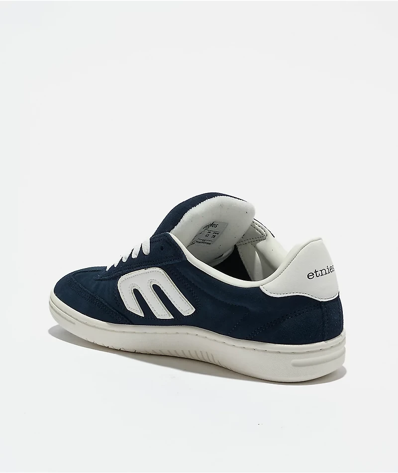 etnies Locut Indigo & White Skate Shoes