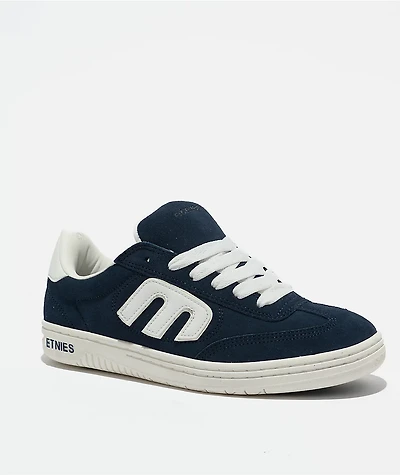 etnies Locut Indigo & White Skate Shoes
