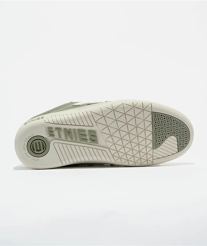 etnies Locut Sage & White Skate Shoes