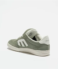 etnies Locut Sage & White Skate Shoes