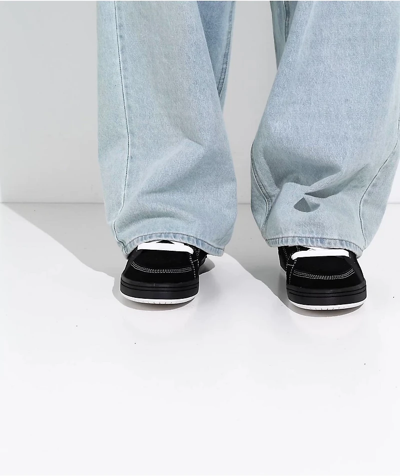 etnies Sal 23 Black & White Skate Shoes