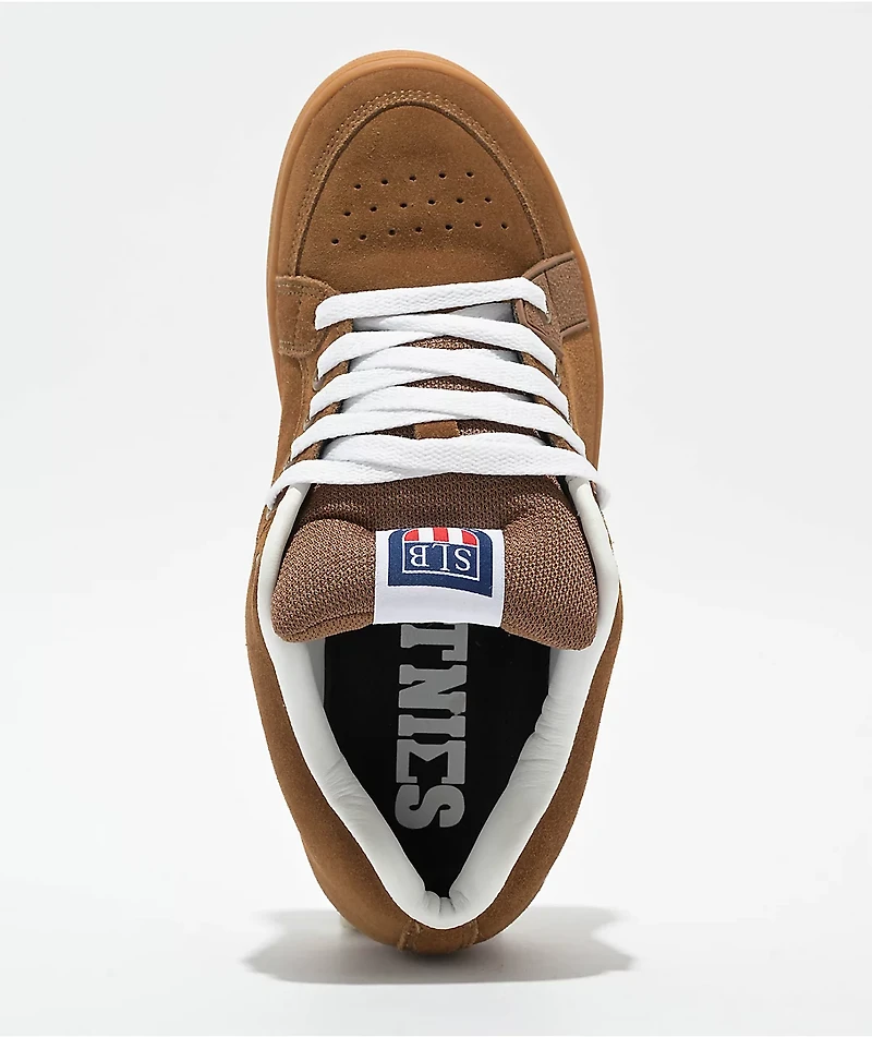 etnies Sal 23 Brown & Gum Skate Shoes