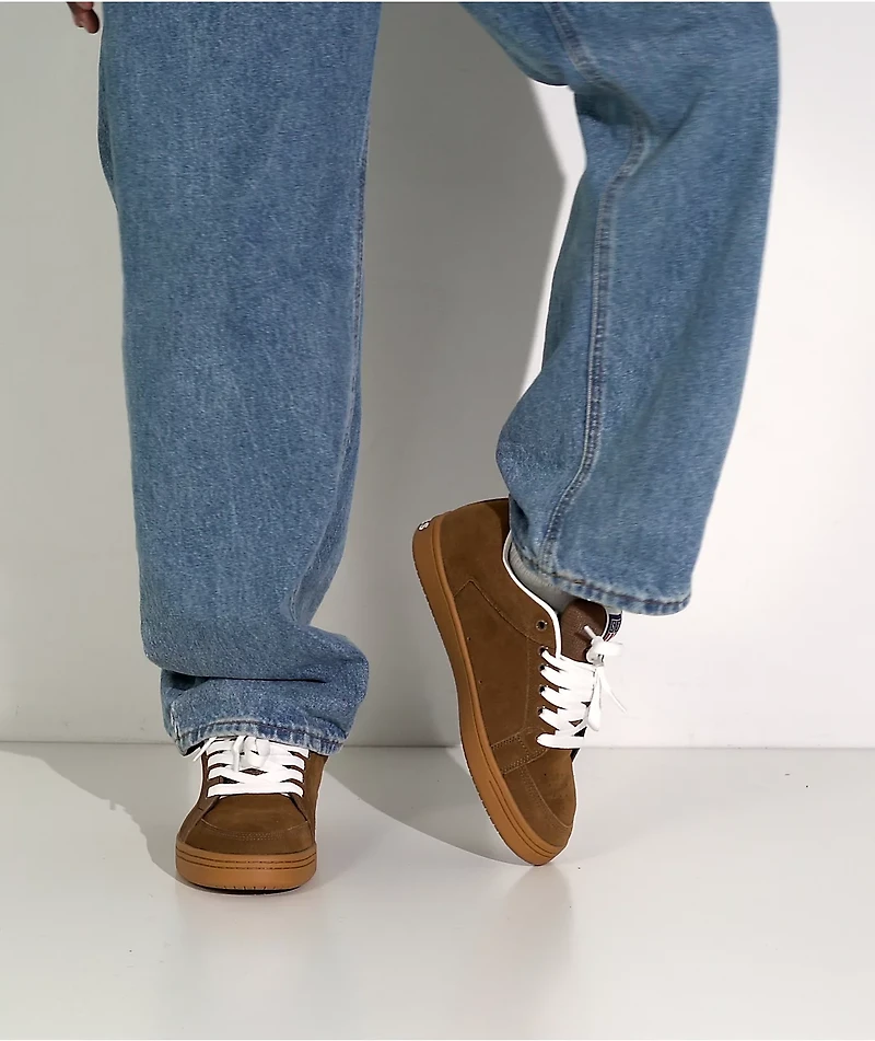 etnies Sal 23 Brown & Gum Skate Shoes