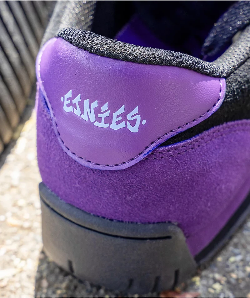 etnies Werka Locut 2K Black & Purple Skate Shoes