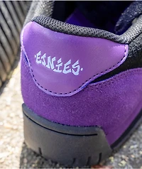 etnies Werka Locut 2K Black & Purple Skate Shoes