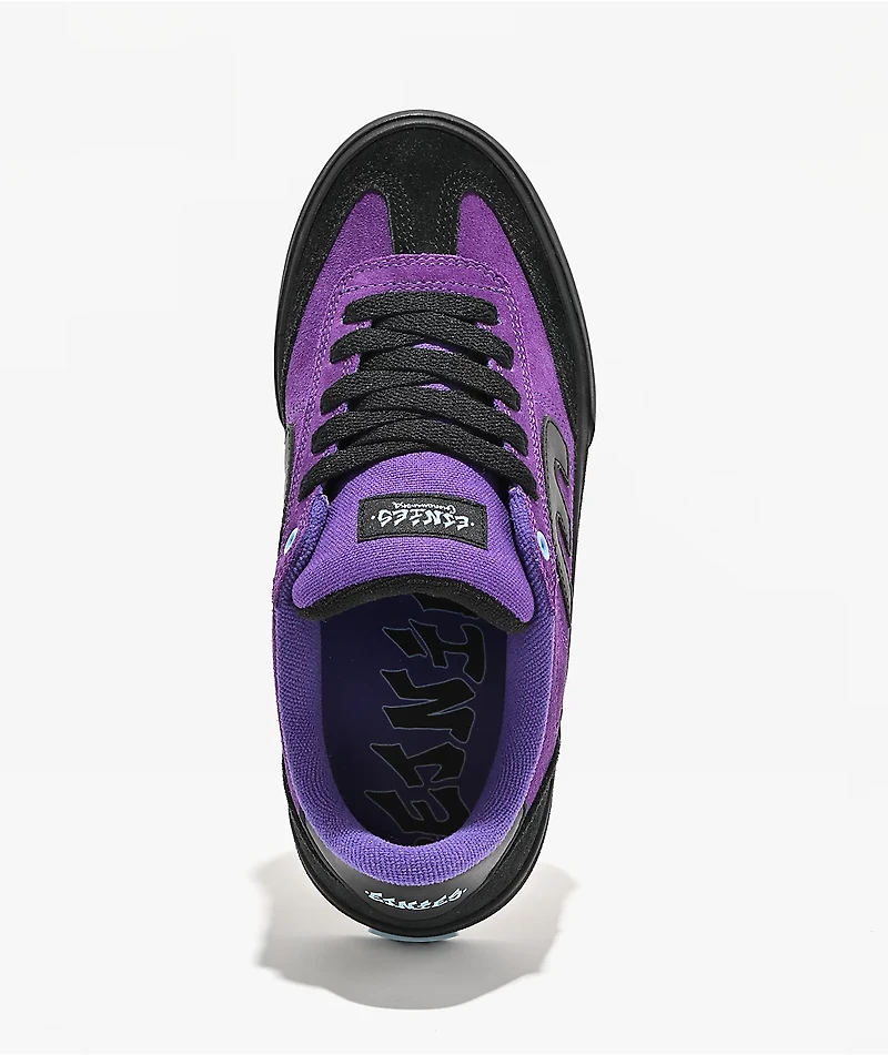 etnies Werka Locut Vulc Purple & Black Skate Shoes