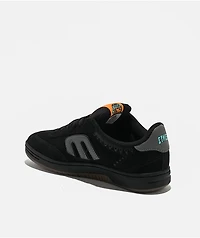 etnies x Apache Locut Black & Grey Skate Shoes