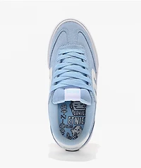 etnies x FOS Locut Vulc Light Blue Skate Shoes