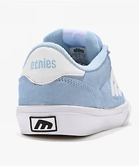 etnies x FOS Locut Vulc Light Blue Skate Shoes