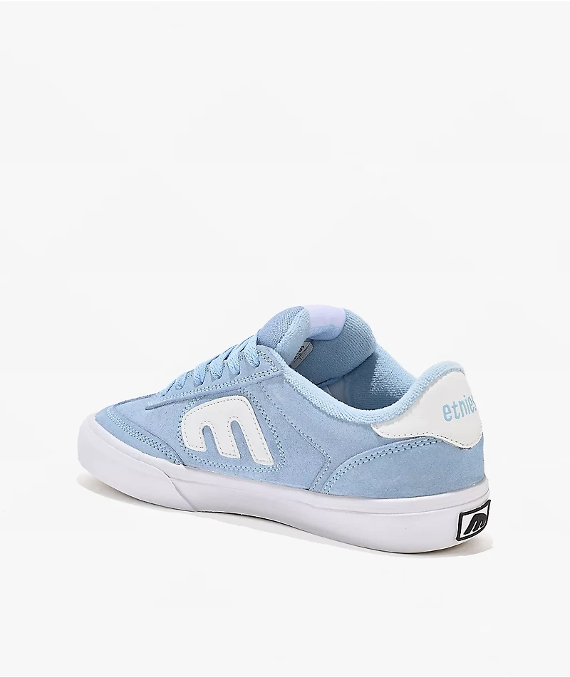 etnies x FOS Locut Vulc Light Blue Skate Shoes