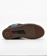 etnies x Santa Cruz Fader Dark Grey & Black Skate Shoes