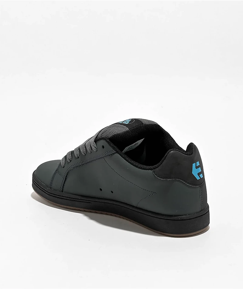 etnies x Santa Cruz Fader Dark Grey & Black Skate Shoes