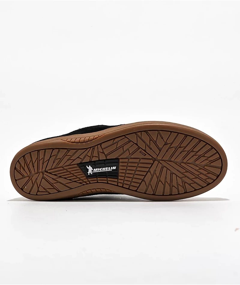 etnies x Santa Cruz Marana Black & Gum Skate Shoes