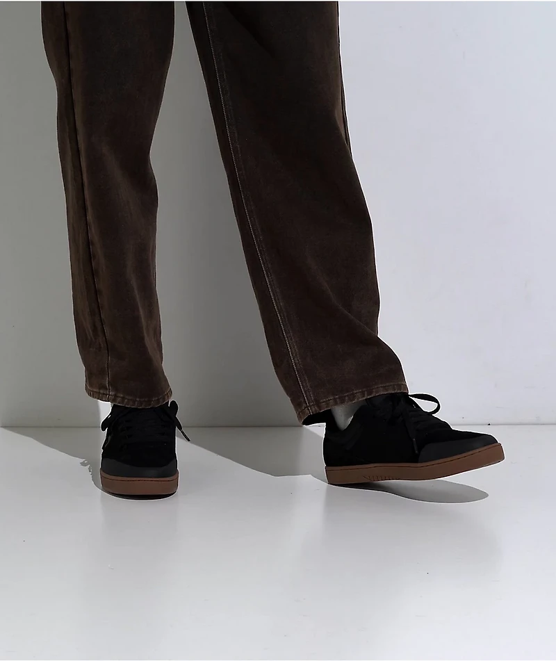 etnies x Santa Cruz Marana Black & Gum Skate Shoes