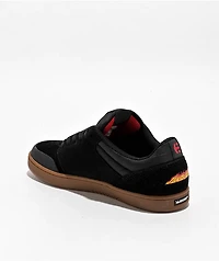 etnies x Santa Cruz Marana Black & Gum Skate Shoes
