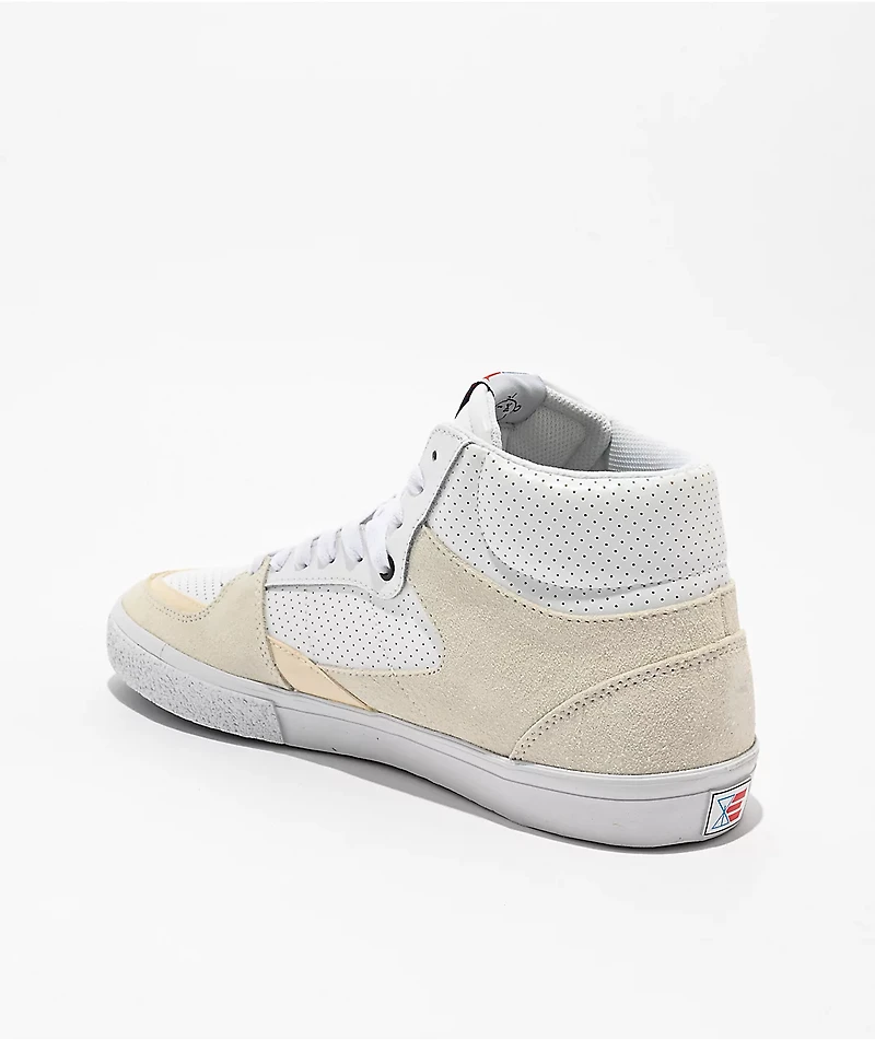 etnies x Sour Solution Screw Mid White Skate Shoes