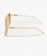 goodr Impromptu Disco Nap Beige Polarized Sunglasses