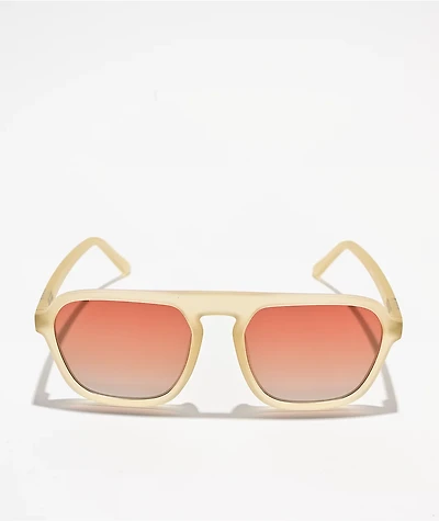 goodr Impromptu Disco Nap Beige Polarized Sunglasses