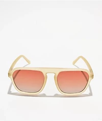 goodr Impromptu Disco Nap Beige Polarized Sunglasses