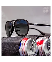 goodr Operation Blackout Black Polarized Sunglasses