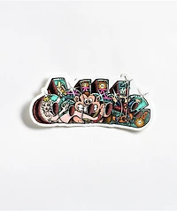 iDabble Multicolor Logo Sticker
