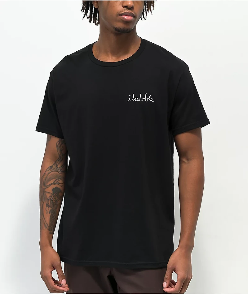 iDabble VM Just Visiting Black T-Shirt