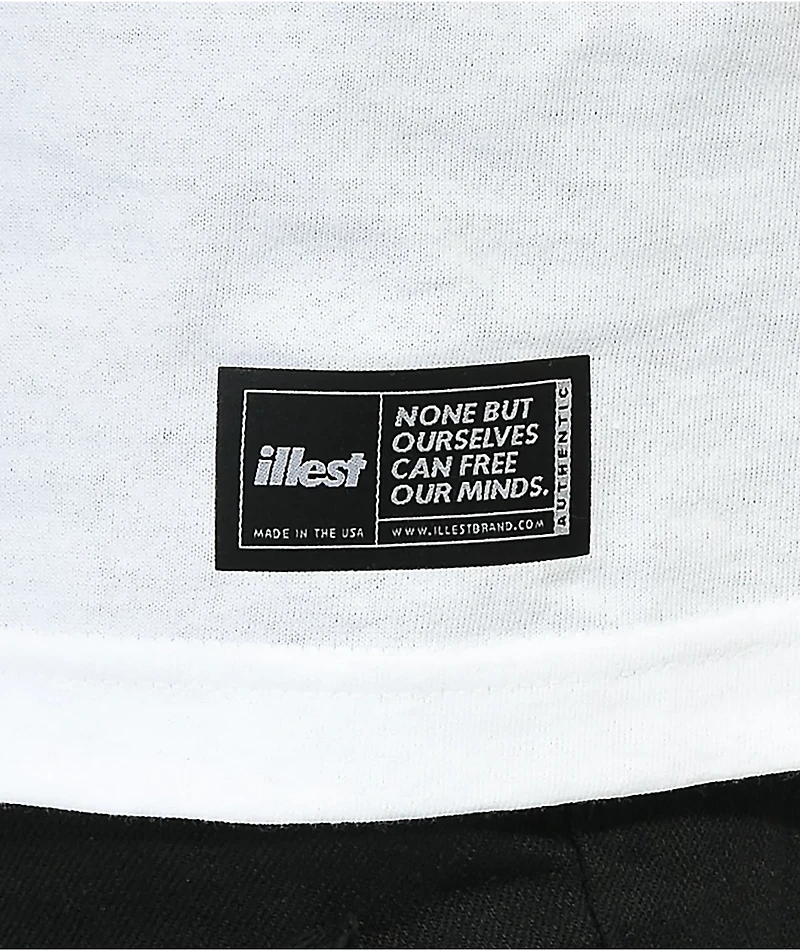 illest Stay Your Lane White T-Shirt
