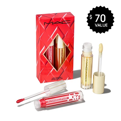Blowing Air Kisses Glossy Lips Duo ($70 Value)