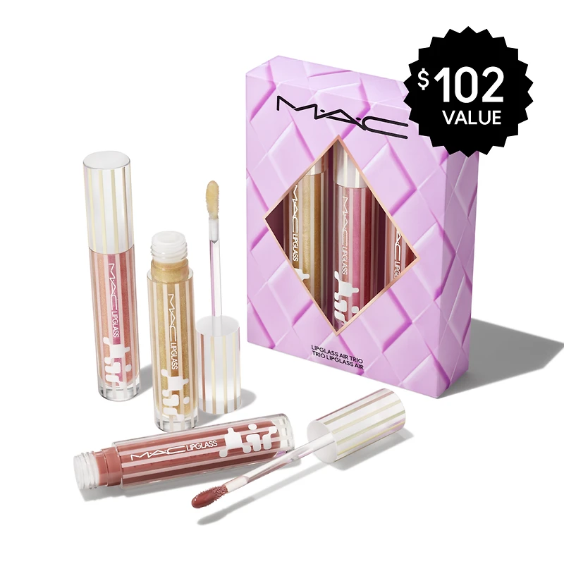 Gloss Enthusiast Lipglass Air Trio ($102 Value)