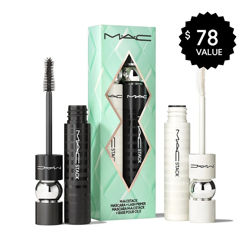 Stacked To The Max M·A·CStack Lash Duo ($78 Value)